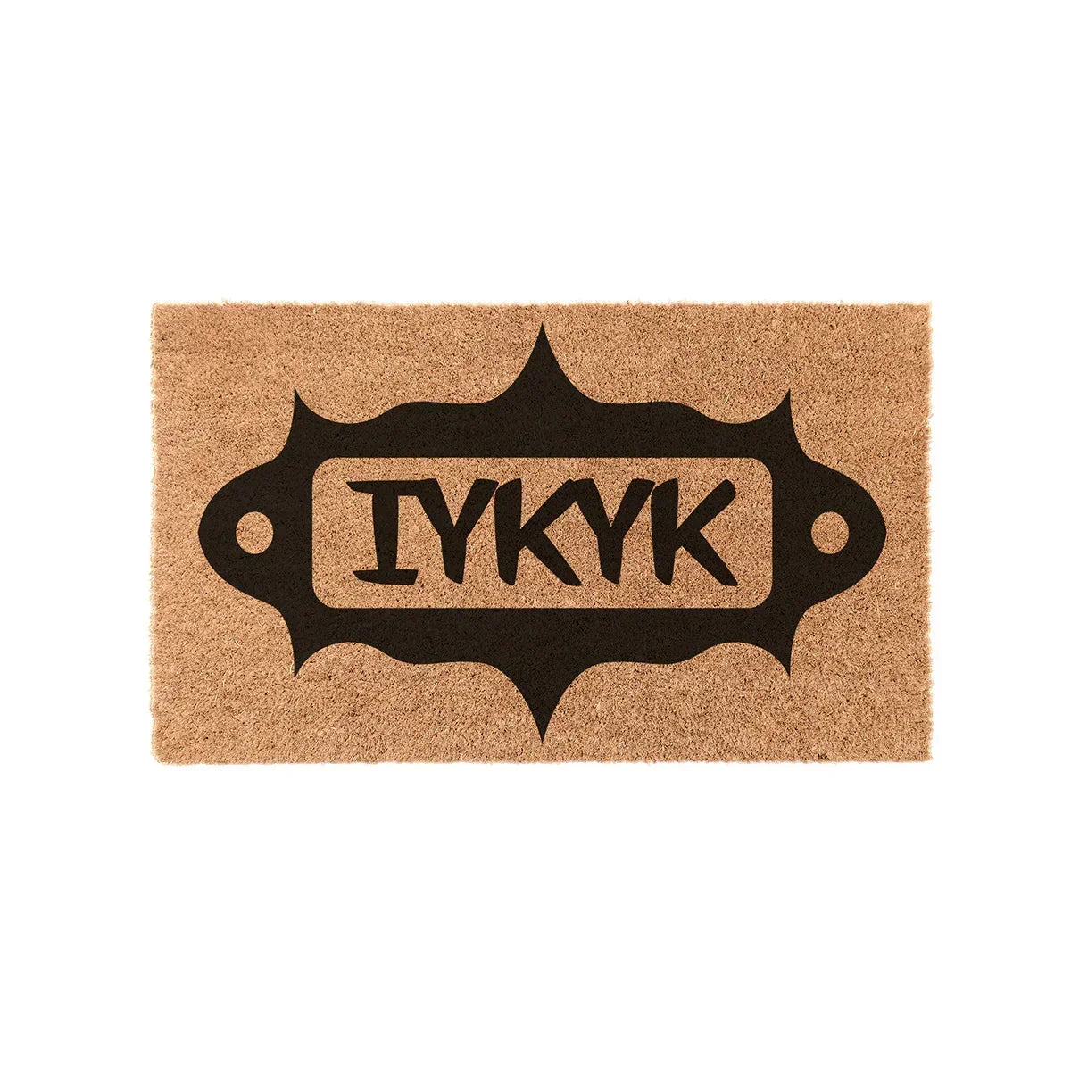 IYKYK Coir Doormat Door Mats