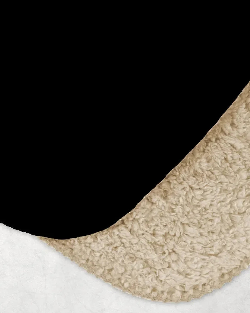 Alpha Sigma Alpha XL 60x80 Sherpa Throw Blanket - Narcissus Throw Blankets