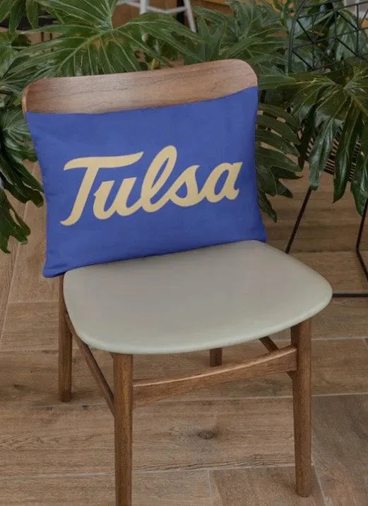 University of Tulsa Script Lumbar Pillow Cover Pillow Covers
