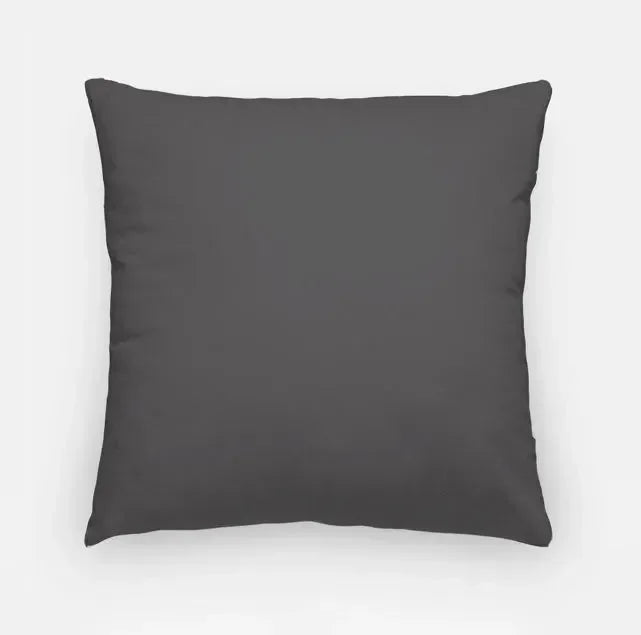 Alpha Chi Omega 18" Black Throw Pillow Cover - Greek Letters Pillow Covers