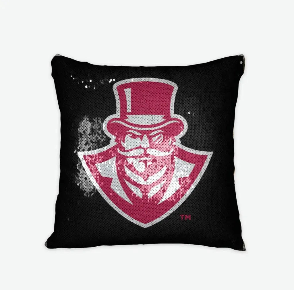 Austin Peay State University Sequin Pillow Cover Pillow Covers