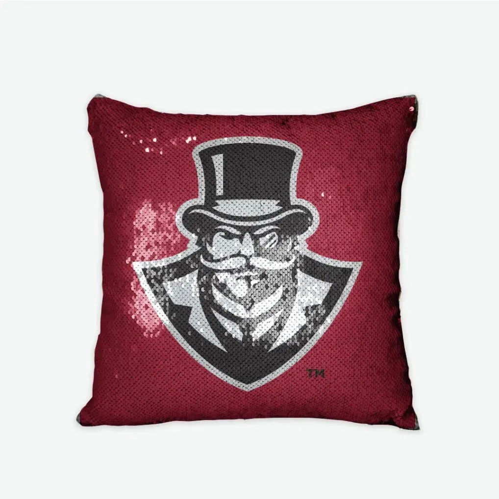 Austin Peay State University Sequin Pillow Cover Pillow Covers