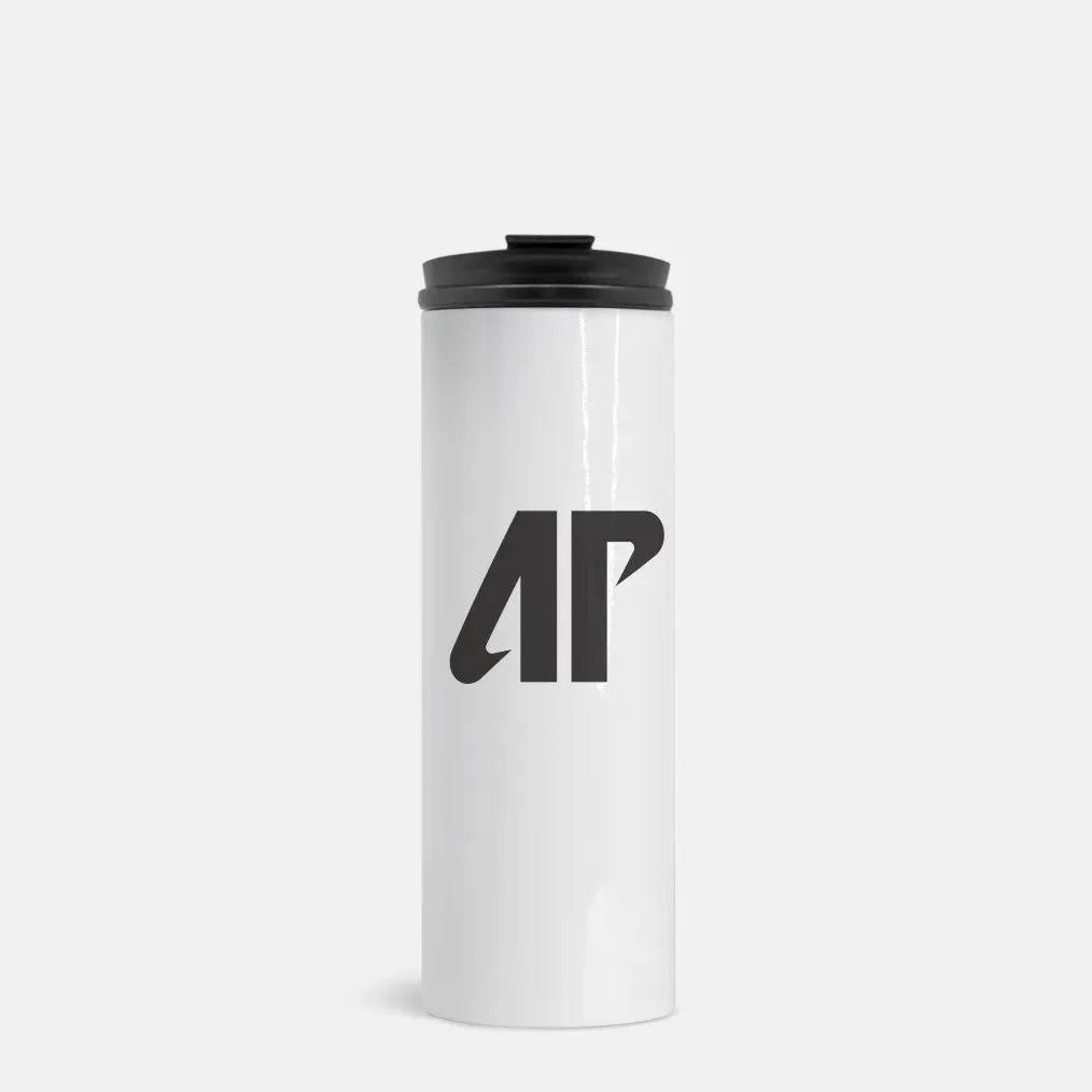 Austin Peay State University Thermal Tumbler 16 oz. - AP Logo White Black Drinkware
