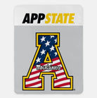 Appalachian State University Blanket - Wide Band - 60"x80" Heroes Day Throw Blankets