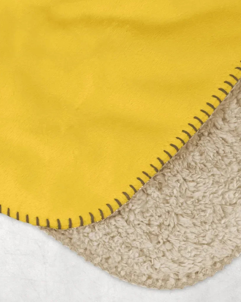 Philadelphia Ukrainian Nationals Sherpa Blanket - Color Split Throw Blankets
