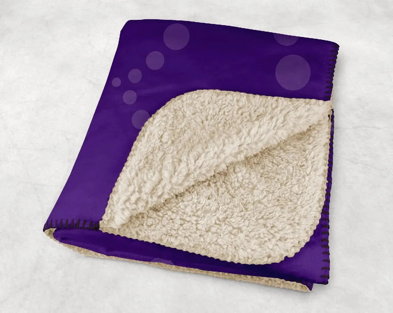 Delta Phi Epsilon XL 60x80 Sherpa Throw Blanket Pearl Pattern Throw Blankets