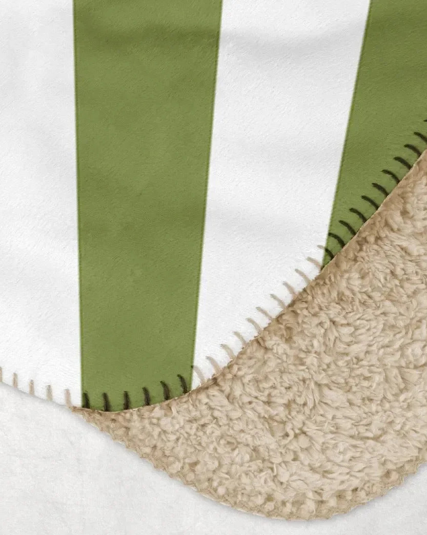 Kappa Delta XL 60x80 Sherpa Throw Blanket - Starburst Crest Throw Blankets