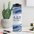 Alpha Delta Pi Thermal Tumbler 16 oz.- Geode Drinkware