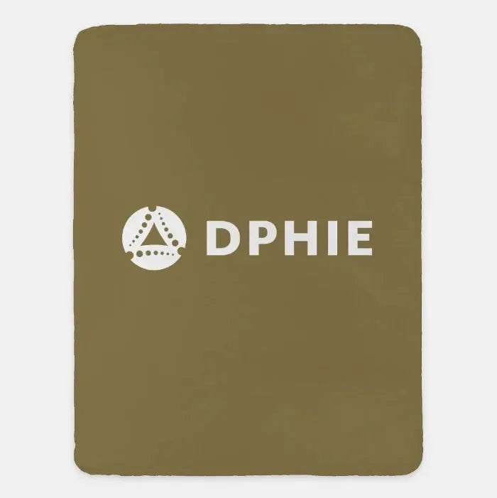 DPHIE XL 60x80 Sherpa Throw Blanket Gold Throw Blankets