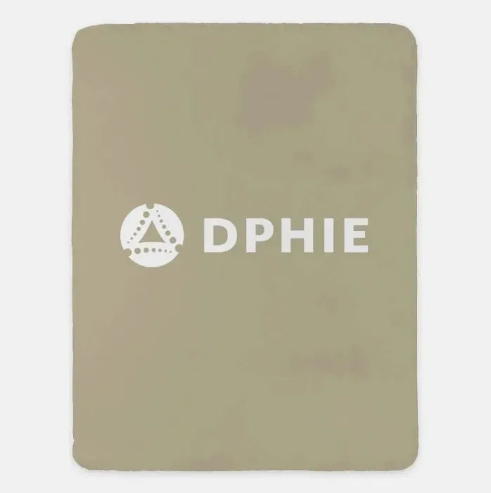 DPHIE XL 60x80 Sherpa Throw Blanket Light Gold Throw Blankets