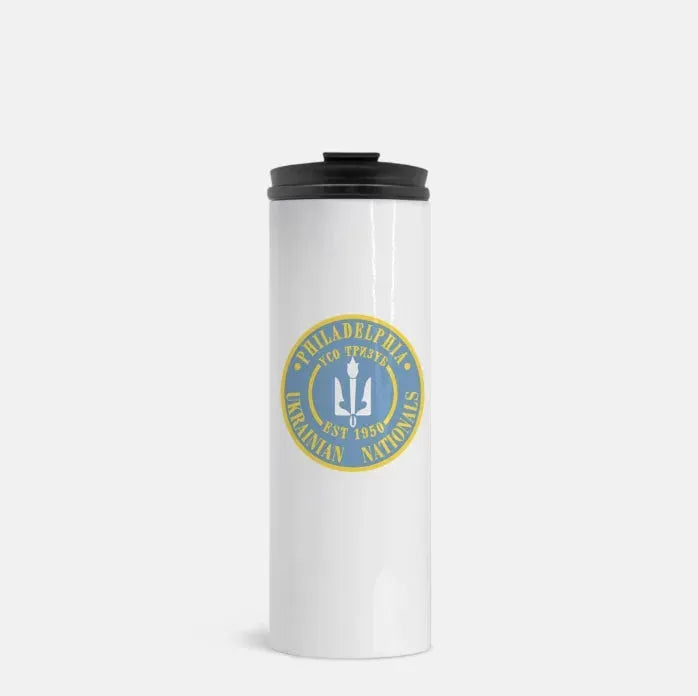 Philadelphia Ukrainian Nationals Thermal Tumbler - Traditional 16 oz. White Drinkware