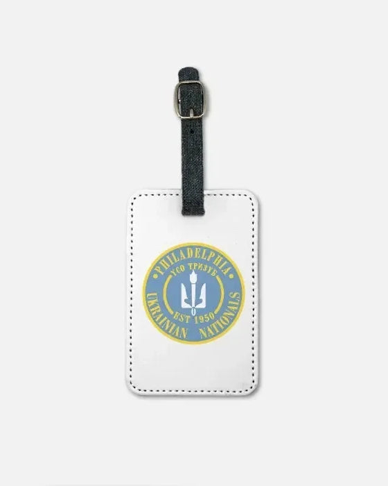 Philadelphia Ukrainian Nationals Luggage Tag (Set of 2) - Traditional White Luggage Tags