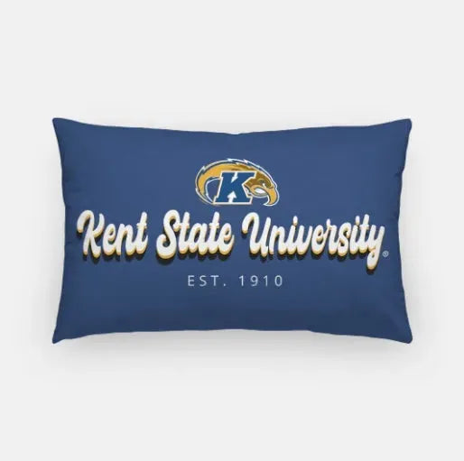 Kent State Lumbar Throw Pillow Cover - Retro Pillow Covers