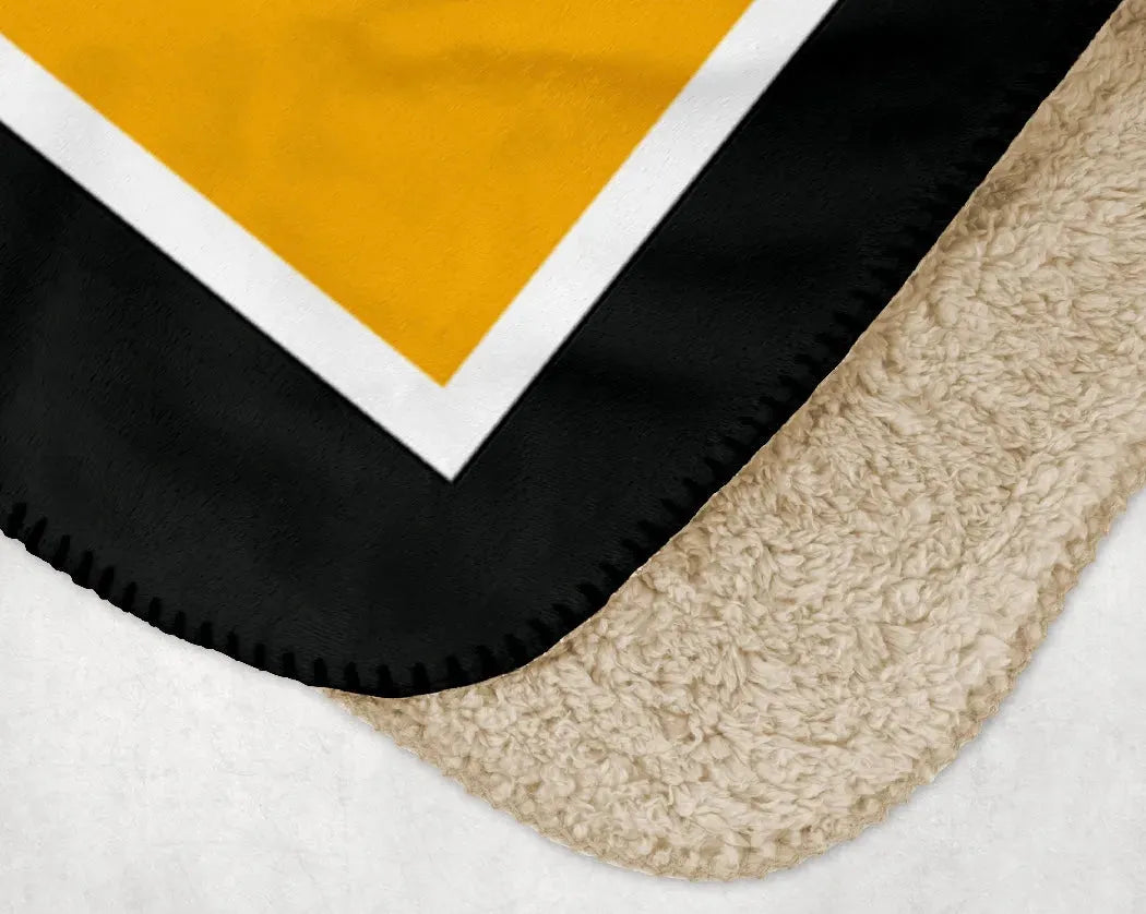 Fort Hays State University XL 60x80 Sherpa Throw Blanket - Geo Throw Blankets