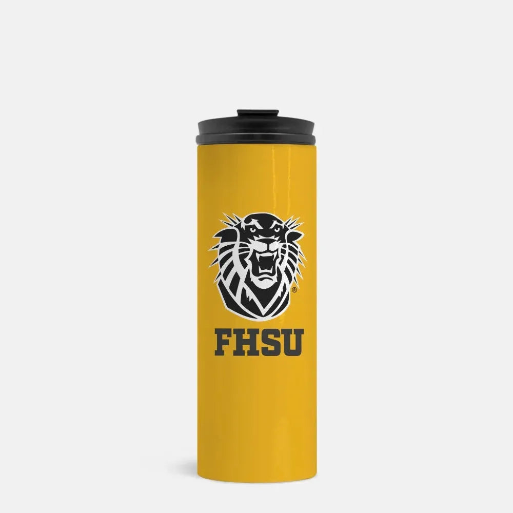 FHSU Thermal Tumbler 16 oz. Gold Drinkware
