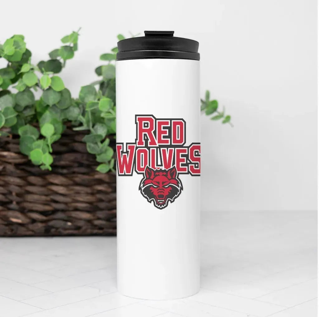 Arkansas State University Red Wolves Thermal Tumbler Drinkware