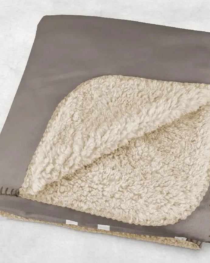 GPhiB XL 60x80 Sherpa Throw Blanket - Greek Letters Throw Blankets