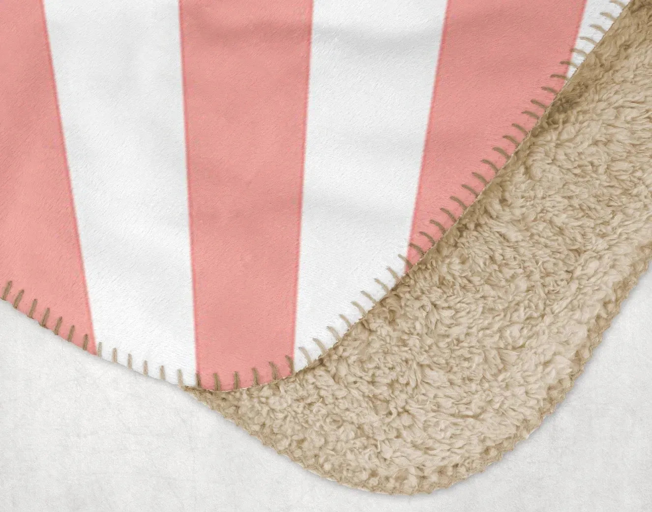 Gamma Phi Beta XL 60x80 Sherpa Throw Blanket Blanket - Blush Starburst Crest Throw Blankets