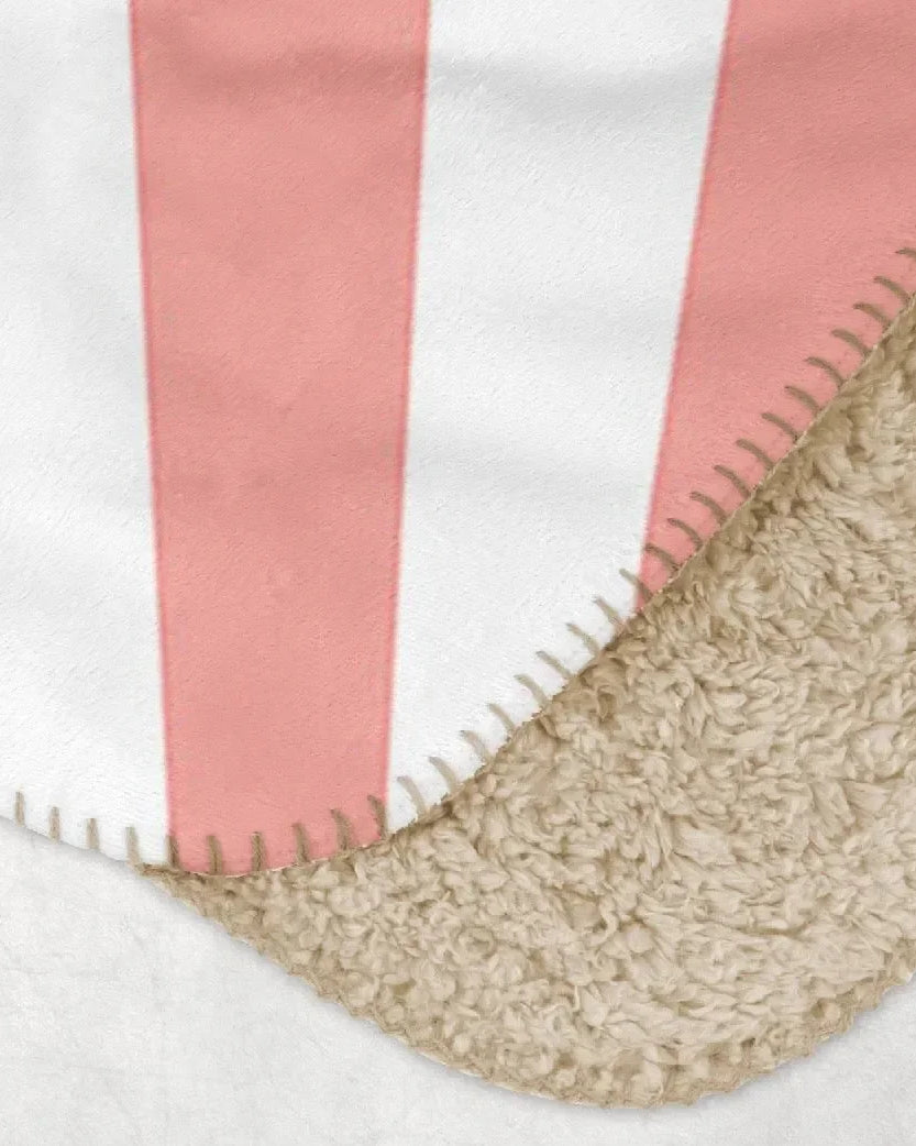 Gamma Phi Beta XL 60x80 Sherpa Throw Blanket -Starburst