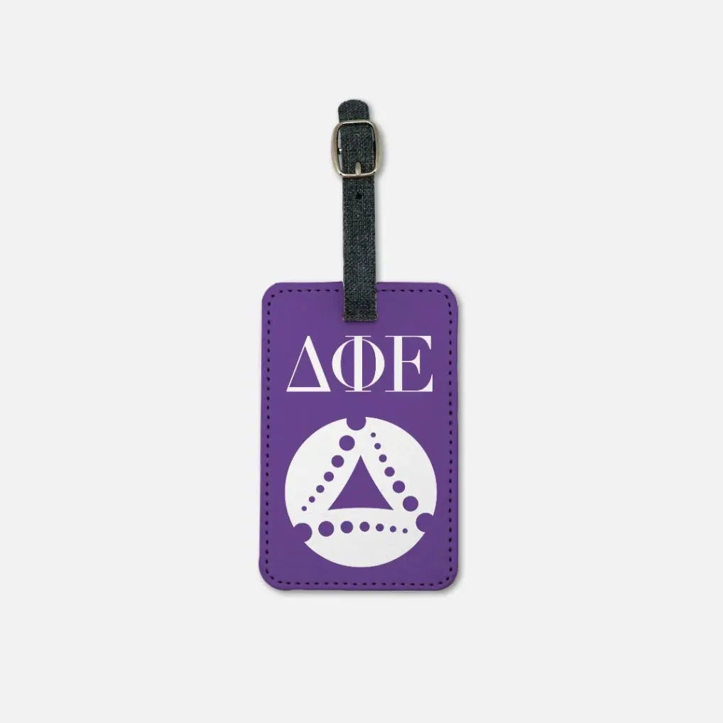 DPHIE Luggage Tag (Set of 2) Purple Luggage Tags