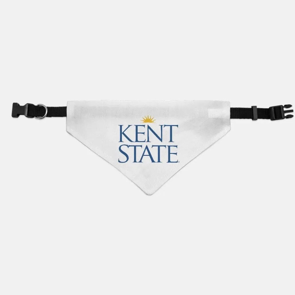 Kent State University Pet Bandana - Traditional Medium Pet Bandanas