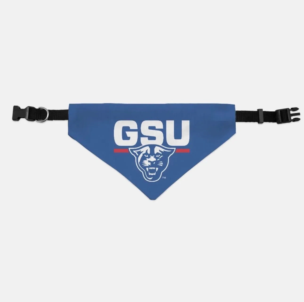 Georgia State University Pet Bandana - GSU Blue Medium Pet Bandanas