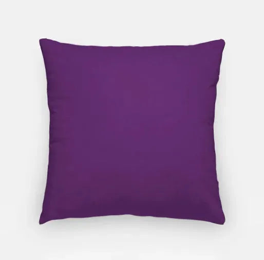 Sigma Kappa 18" Throw Pillow Cover - Abstract Violets Pillow Covers