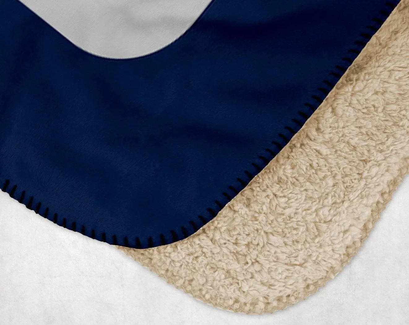 Butler University Hinkle Field Sherpa Blanket XL 60x80 Throw Blankets