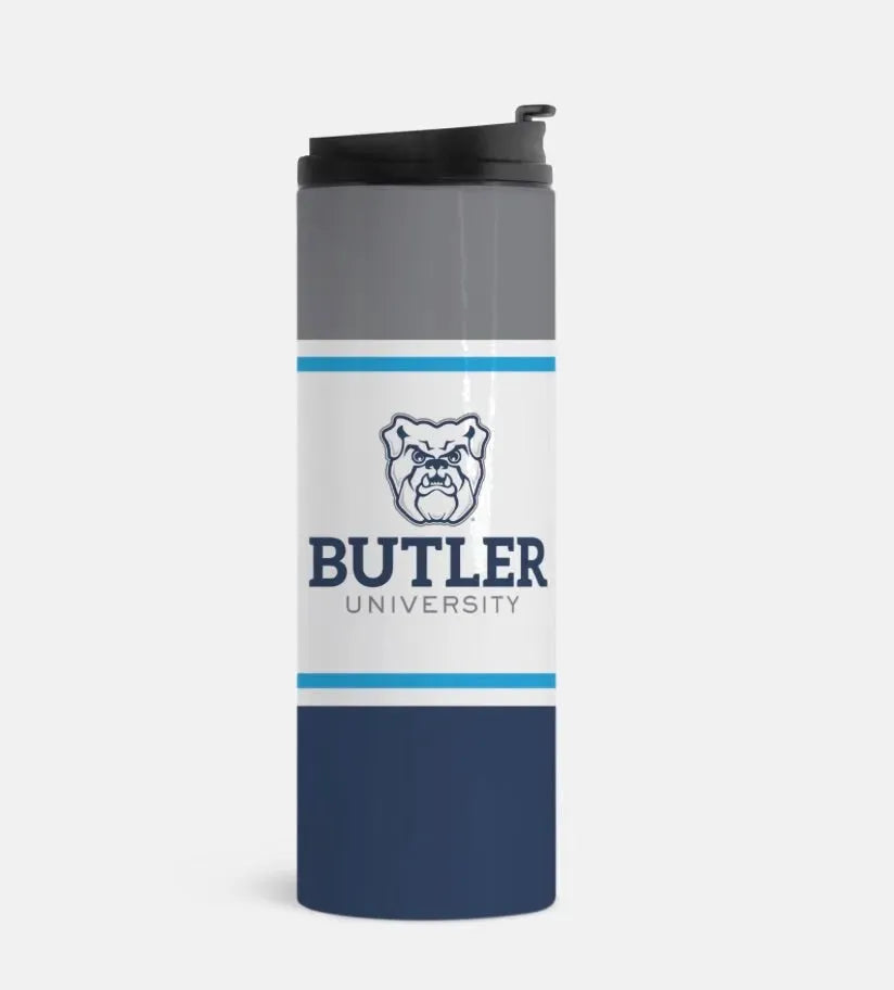Butler University Traditional Striped Thermal Tumbler 16 oz. Drinkware