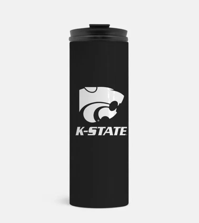 Kansas State University Thermal Tumbler 16 oz. - Black Drinkware