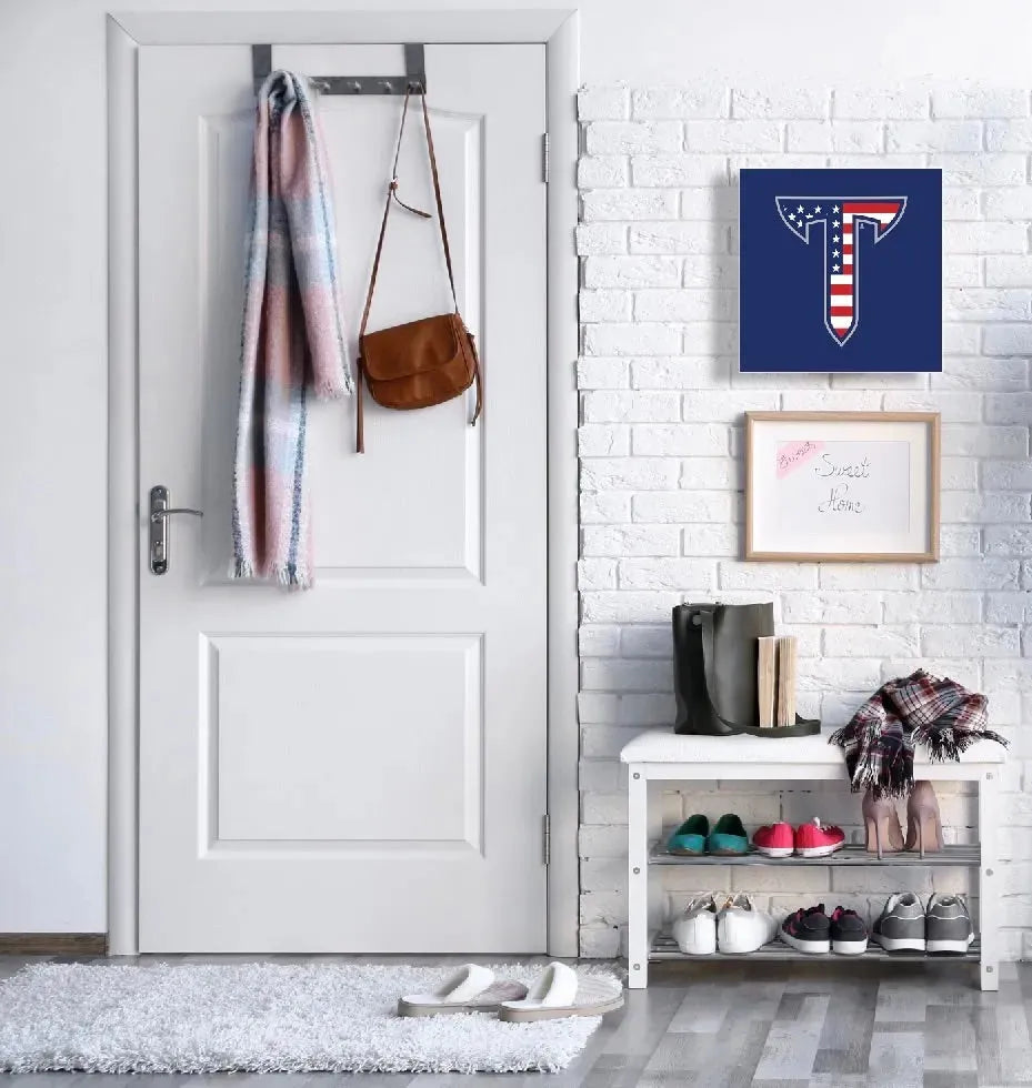 3-in-1 Troy University Magnetic Dry-Erase Key Box - American Flag T Key Box