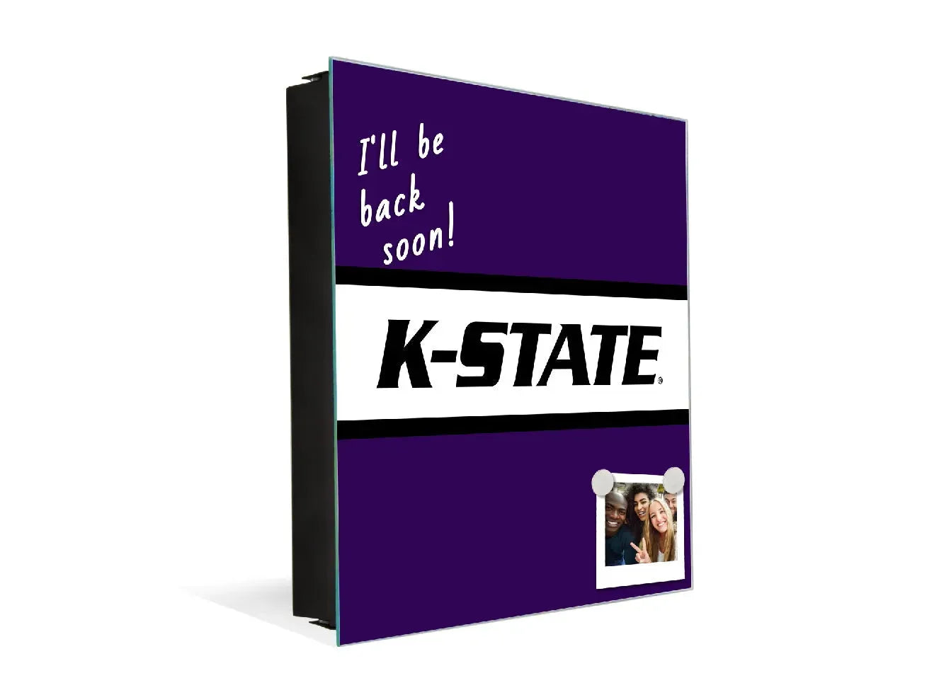 3-in-1 K-STATE Magnetic Dry-Erase Key Box / Key Cabinet Key Box
