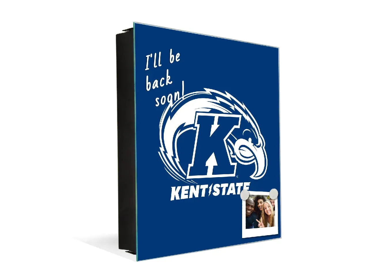 3-in-1 Kent State University Magnetic Dry-Erase Key Box Key Box
