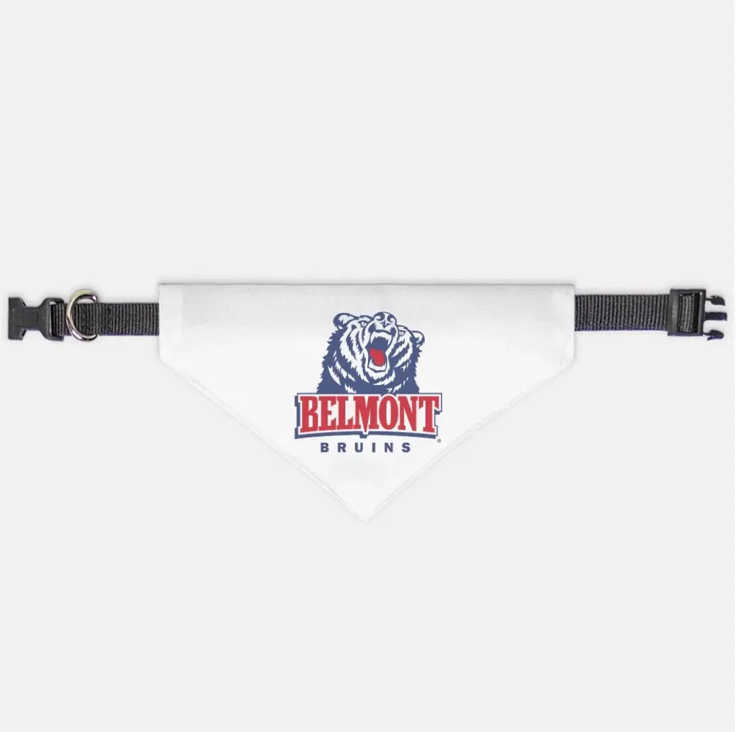 Belmont University Pet Bandana Medium Pet Bandanas