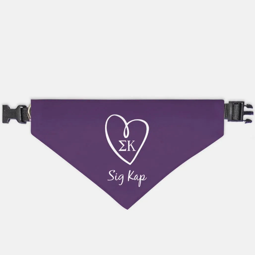 Sig Kap Pet Bandana - Purple XL Pet Bandanas