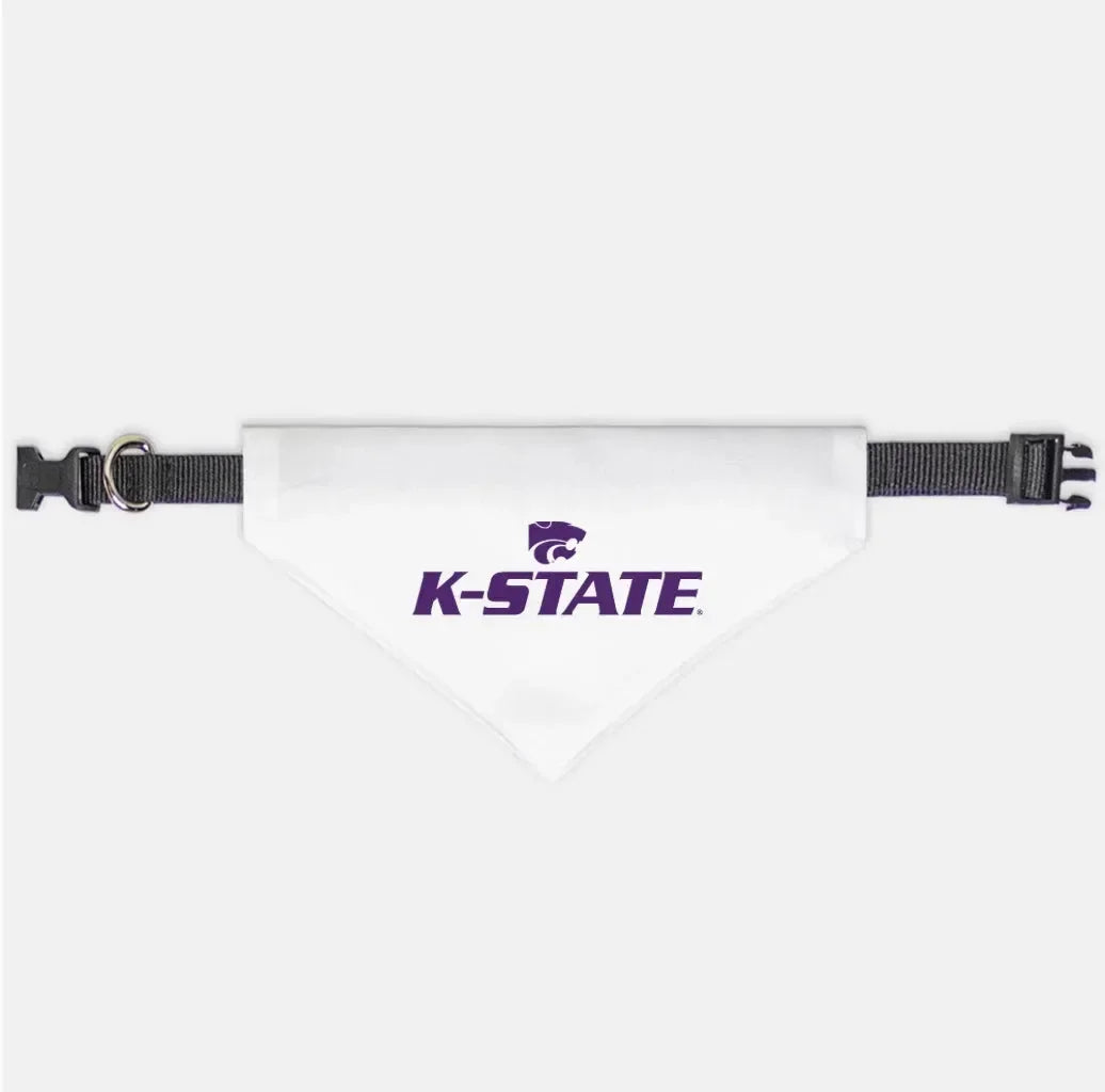 Kansas State University Pet Bandana - K-STATE Medium Pet Bandanas