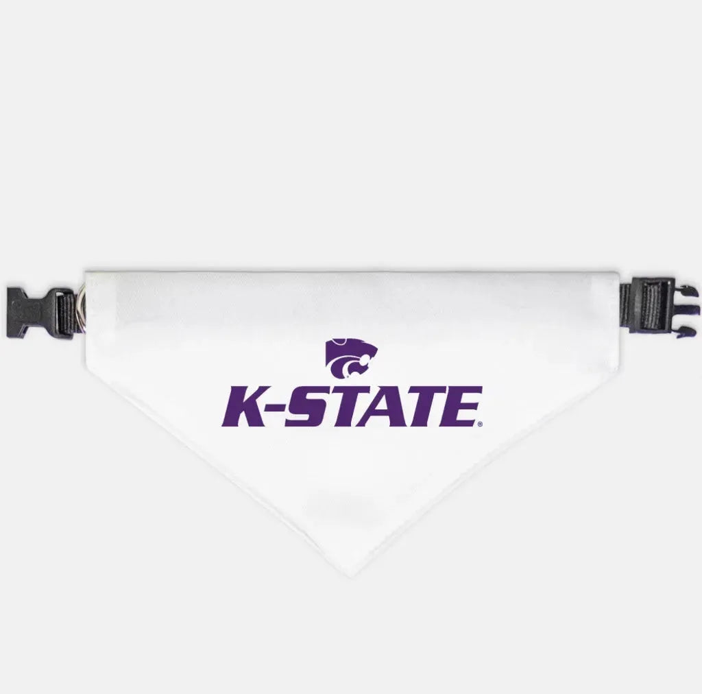 Kansas State University Pet Bandana - K-STATE Large Pet Bandanas
