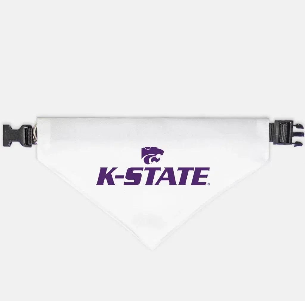 Kansas State University Pet Bandana - K-STATE Large Pet Bandanas