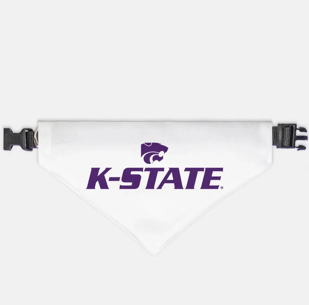 Kansas State University Pet Bandana - K-STATE XL Pet Bandanas