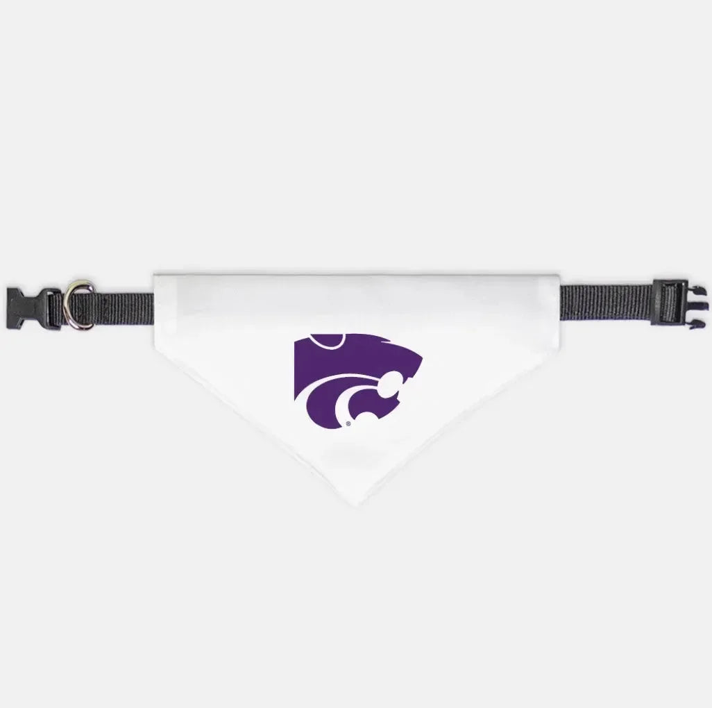 Kansas State University Wildcat Pet Bandana Small Pet Bandanas
