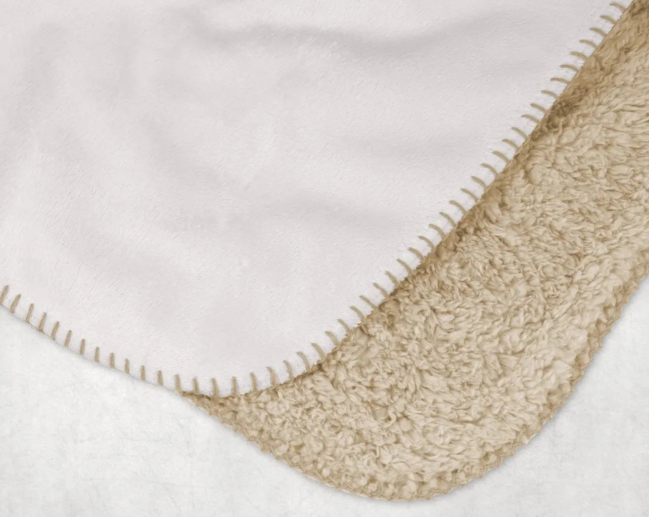 Alpha Phi XL 60x80 Sherpa Throw Blanket - Wide Band Crest Throw Blankets