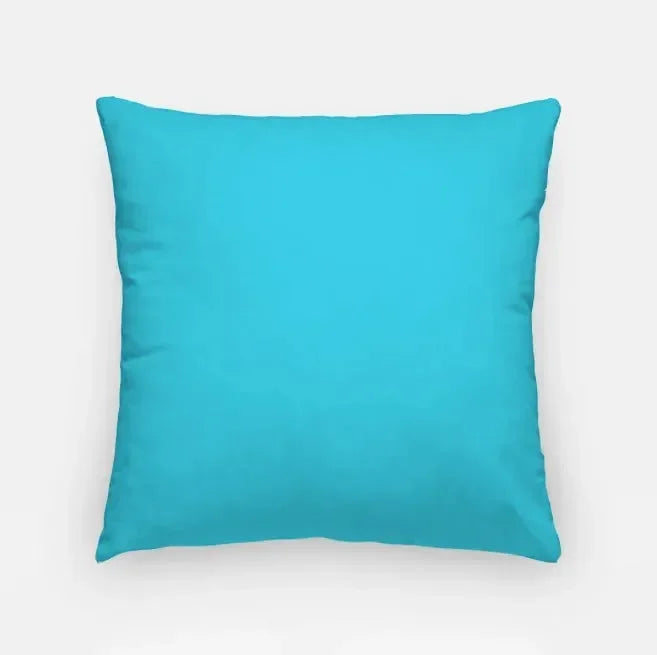 Tri Delta 18" Throw Pillow Cover - Bright Blue Glitter Pillow Covers