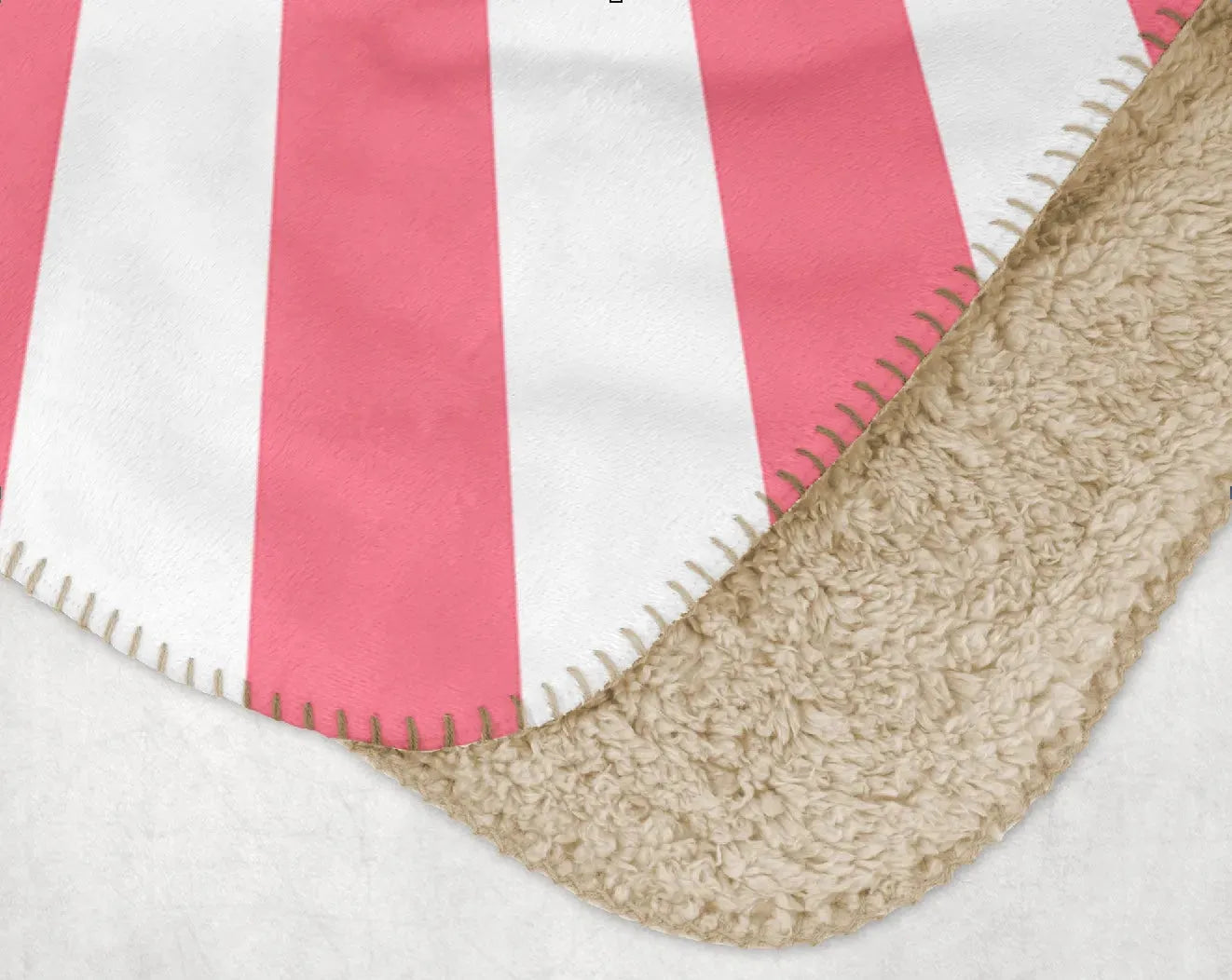 Delta Zeta XL 60x80 Sherpa Blanket - Starburst Throw Blankets