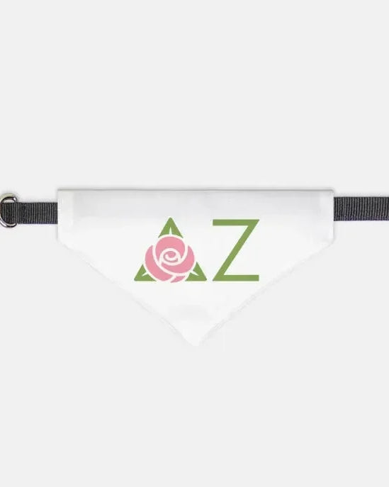 Delta Zeta Traditional Pet Bandana Pet Bandanas