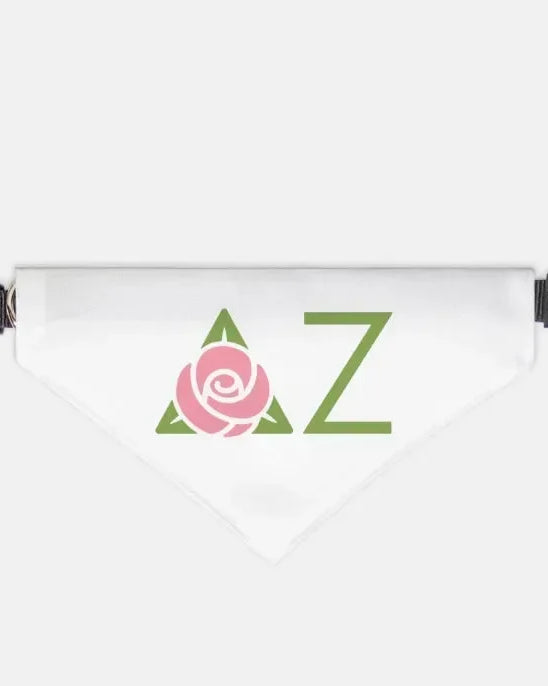 Delta Zeta Traditional Pet Bandana Pet Bandanas