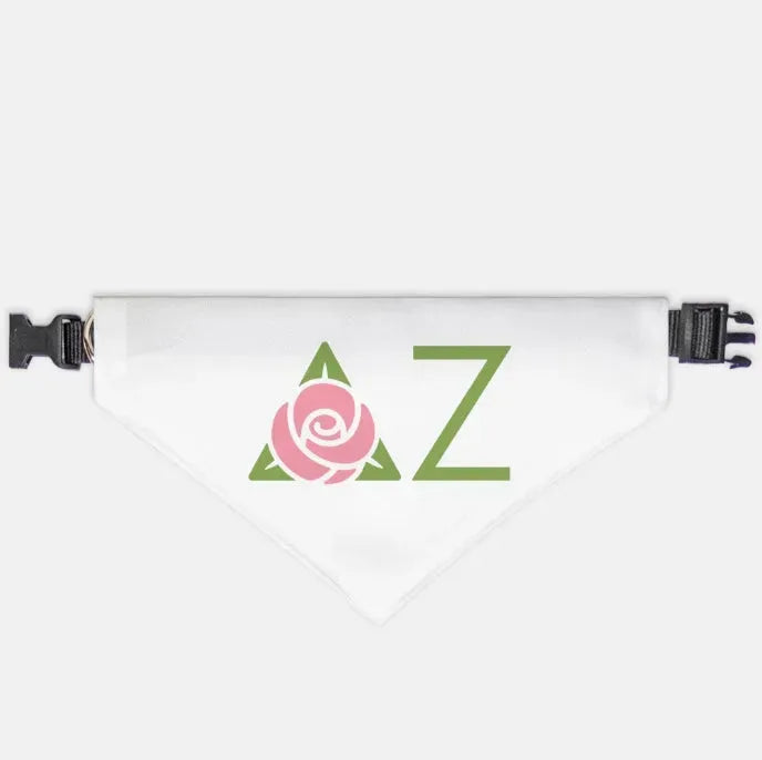 Delta Zeta Traditional Pet Bandana Pet Bandanas