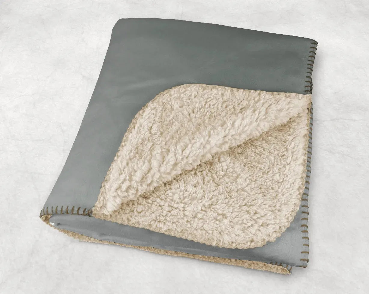 Zeta Tau Alpha XL 60x80 Sherpa Blanket - Gradient Throw Blankets