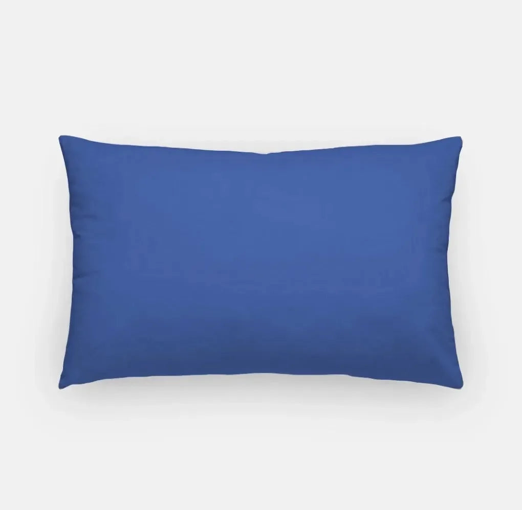 Tri Delta Lumbar Throw Pillow Cover - Dolphins Pillow Covers