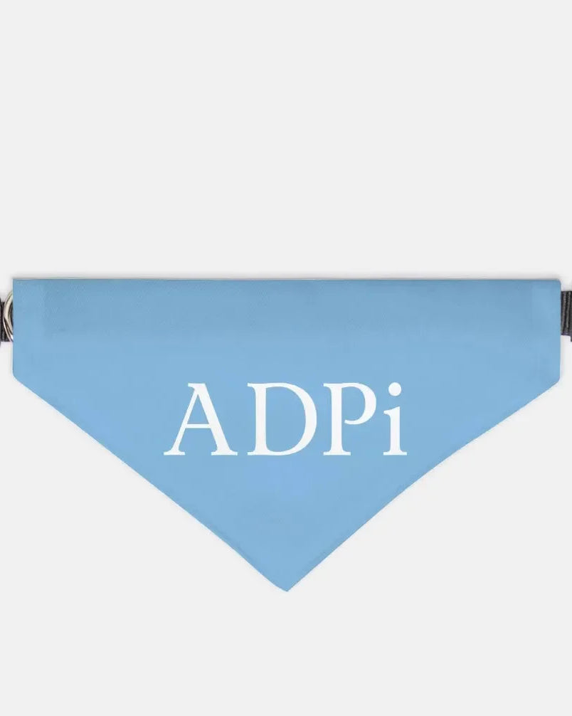 ADPi Pet Bandana Adelphean Blue XL Pet Bandanas
