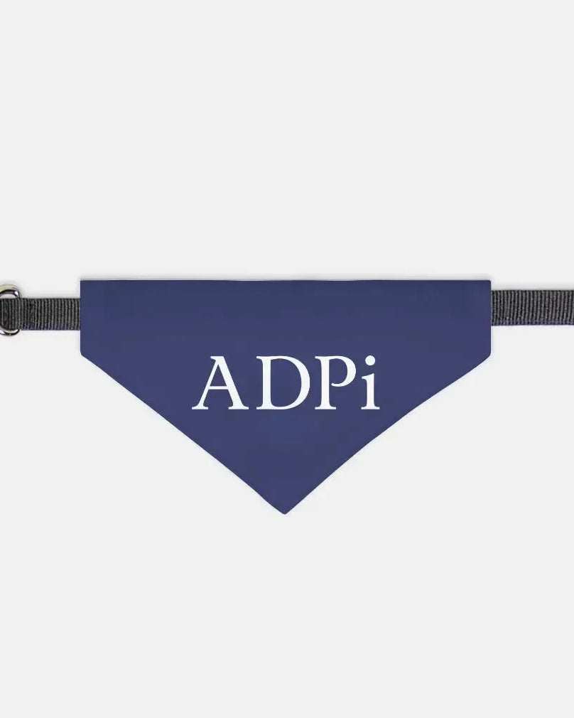 ADPi Pet Bandana Midnight Medium Pet Bandanas
